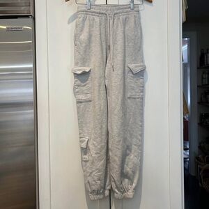 Garage Light Gray Cargo Jogger Pants